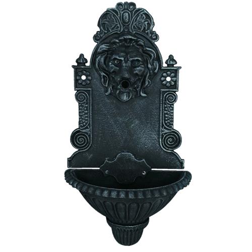 Fontana A Parete Modello 'Leone'  Antracite - Ø Foro 20 Mm.