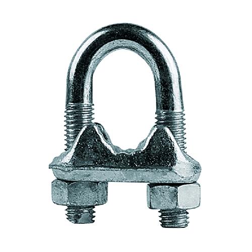 Morsetto Per Funi In Acciaio Zincato  Mm 14 Cf. 25 Pz