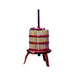 Torchio Per Vinacce A Cricco  Kg.194 Vite Cm Ø 6-Ø 60Xh.75 Lt.212