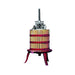 Torchio Per Vinacce Idraulico  Kg.212 Vite Cm Ø 6-Ø 60Xh.75 Lt.212