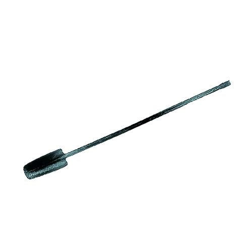 Palo A Cartoccio Scavabuche  Cm 150  In Acciaio Forgiato.
