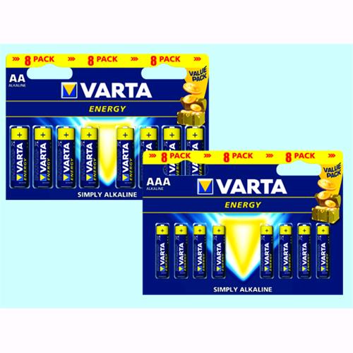 PILE VARTA ENERGY M/STILO BL.8PZ. -4103