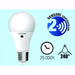 LAMPADINE CENTURY  LED SENSOR E27 SFERA