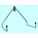GANCI A PARETE A "L" CM.20X5X20 A.307220