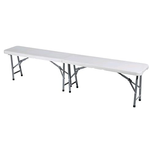 Panca Giardino Pieghevole 'Catering' Fiere Camping Cm 183X28 H 44 Cm