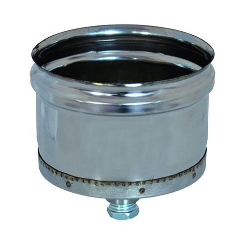 TAPPO RECUPERO CONDENSA  Ø 18 - Per raccordi in acciaio a 'T'- Completo di tappo