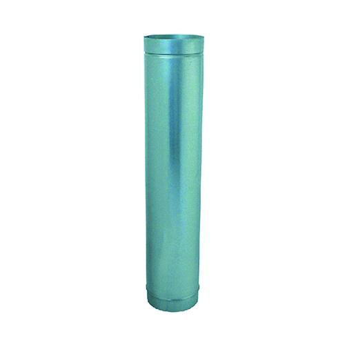 TUBO PER CANNA FUMARIA in lamiera zincata  ø cm 25 - mt. 1 (SENZA GUARNIZIONI)