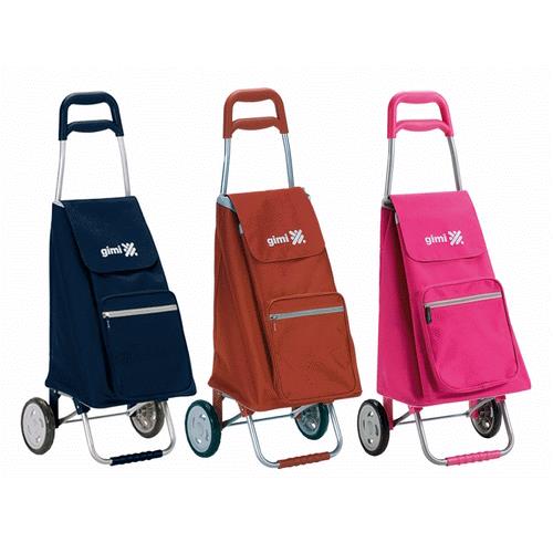 GIMI TROLLEY CARRELLO PORTASPESA 'ARGO'  lt 45 - colore rosso