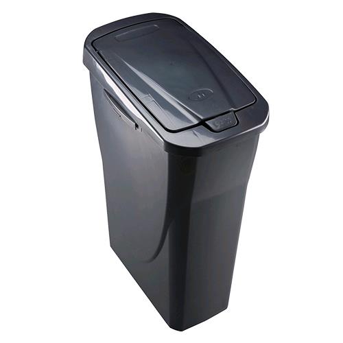 PATTUMIERA per RACCOLTA DIFFERENZIATA Colore ANTRACITE 25 Litri ECOBIN 22x36x51 cm