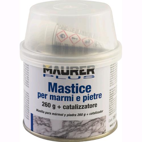 Mastice Marmol Negro Tenax Mastice Stucco Per Marmo Nero Verticale ML.750 Mastic Tenax Vertical Black Masilla Epoxi 2 Componentes