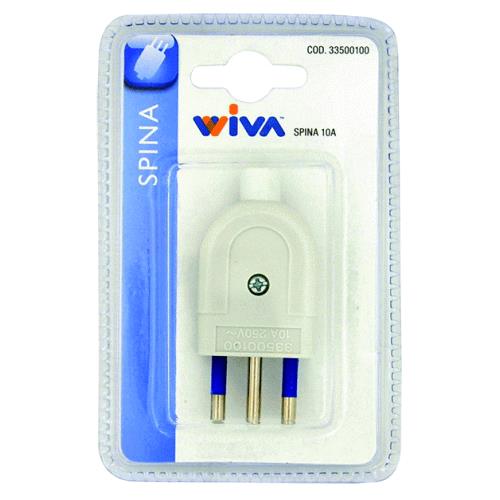 Spina Volante  2P + T 10A  In Blister