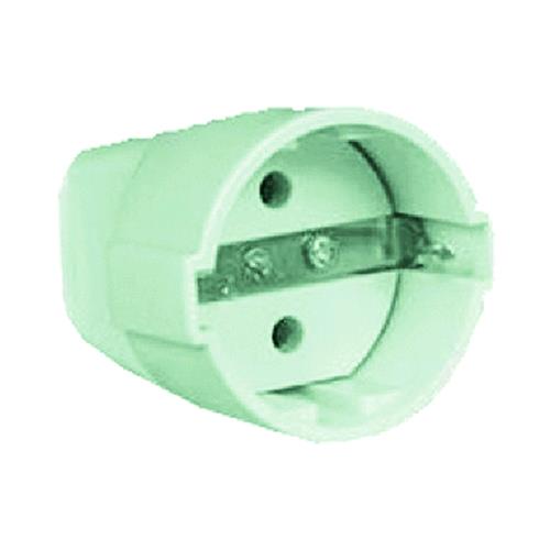 Presa 'Schuko'  Tipo 'Volante' 2P + T 16A Colore Bianco