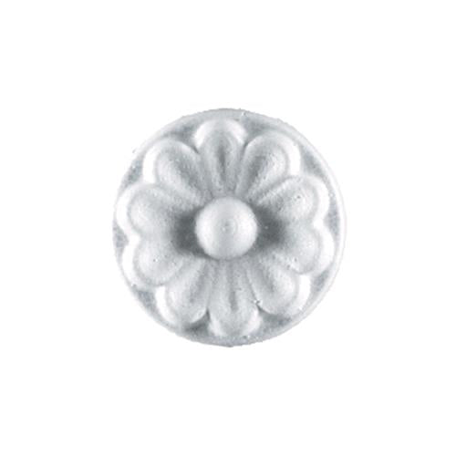 Bovelacci Rosone Decorativo Per Soffitti  Mod.'Ec00Dy' - Ø Cm. 6,5 Kit 4 Pz