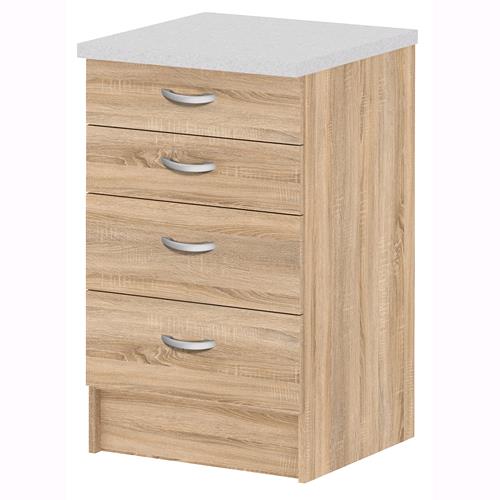 Kit Cucina – Base Mobile 4 Cassetti 45521 Ak Legno 1 Pz