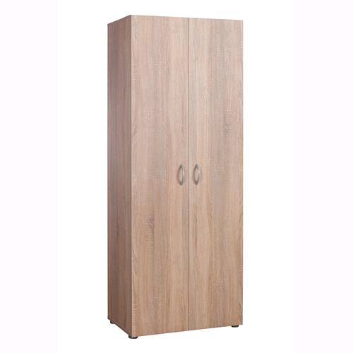 Kit Armadio Scarpiera 2 Ante Cm.70X38X180H Rovere Scuro