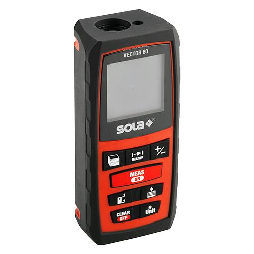 TELEMETRO LASER 'VECTOR 80' range da 0,2 a 80 metri