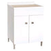 Mobile Lavatoio 'Dana' Cm 60 X 50 X H.84 - Laccato Bianco