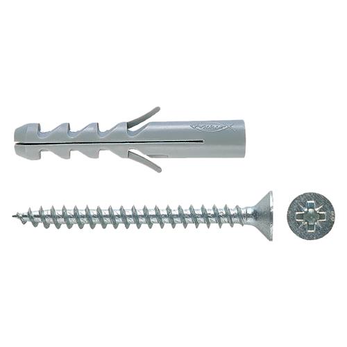 TASSELLO NYLON CON VITE 'SV' 'S8V' Ø   8 x 40 - vite 5x50 mm