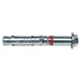 TASSELLO ACCIAIO CON VITE E DISTANZIALE 'TA M-T/S' 'TA M12T/25S' 18 x 114mm -M12 x 110