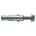 TASSELLO ACCIAIO CON VITE 'SLM' 'SLM  8V' 14 x 50 mm - M8 x 60 mm