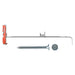TASSELLO NYLON BASCULANTE CON VITE 'DUOTEC S' 'Duotec 10S' Ø 10mm - vite 5 x 50mm