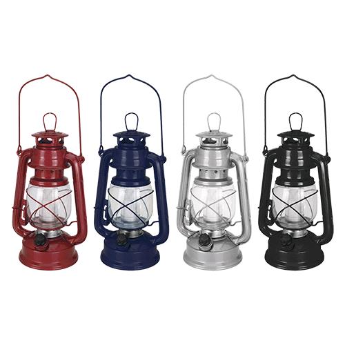 Lanterna In Metallo H.Cm 24 - 16 Led