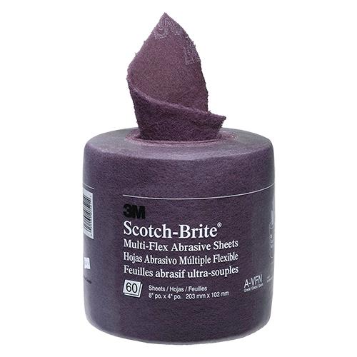 CARTA ABRASIVA FLESSIBILE 'MULTIFLEX MX-SR' 60 fogli per rotolo - grana VFN