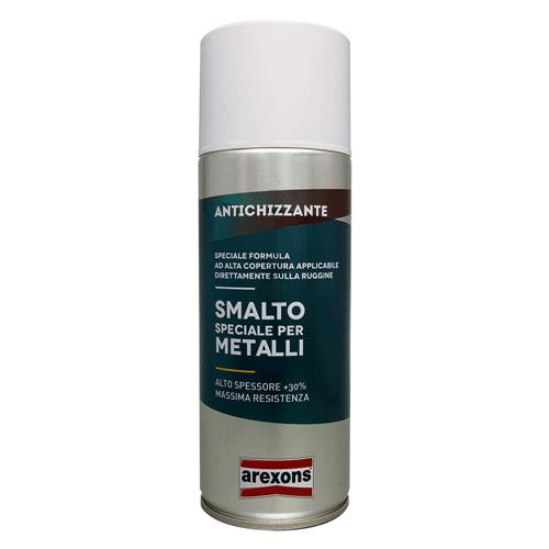 SMALTO SPRAY SPECIALE METALLI EFFETTO ANTICHIZZANTE ml. 400 - grigio chiaro