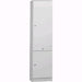 MOBILE COLONA 452TL IN LEGNO LACCATO BIANCO 2 ANTE + 1 CASSETTO  CM.46X34X183H