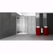 BOX DOCCIA IN CRISTALLO TRASPARENTE / SERIGRAFATO MM.3 CM 68/80x68/80 H 185 cm