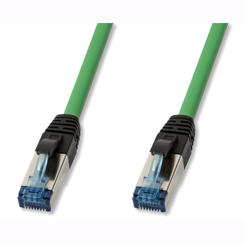 Logilink Cavo Patch Cat.6A S/FTP PUR IP20 10m Verde