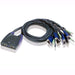 Aten Switch KVM VGA/Audio 4 porte USB, CS64US