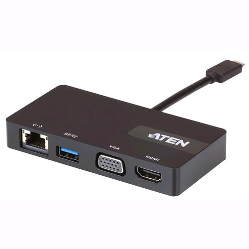 Aten Mini Dock Multiporta USB-C, UH3232