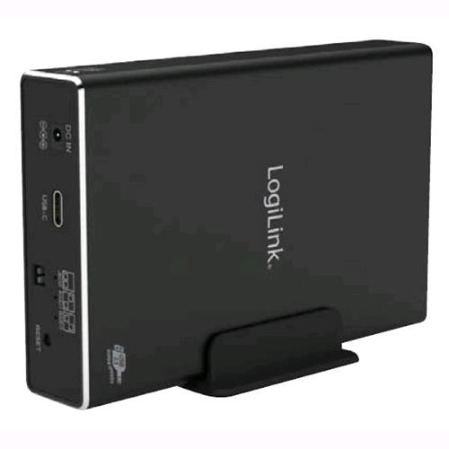 Logilink Box Esterno 2x HDD/SSD 2.5'' da SATA a USB 3.1 Gen.2