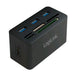 Logilink Hub USB 3.0 con lettore di schede di memoria