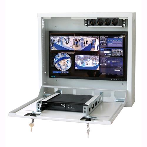 Techly Professional Box di sicurezza per DVR e sistemi di videosorveglianza Bianco RAL9016