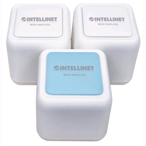 Intellinet Home Mesh Wireless AC1200 Kit Completo 1 Router e 2 Repeater
