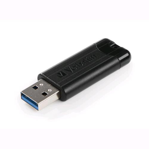 Verbatim Memoria USB 3.0 PinStripe da 256Gb Colore Nero