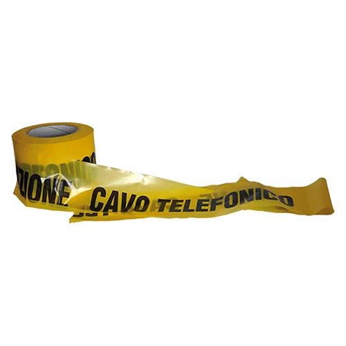 Nastro Segnaletico Per 'Cavo Telefonico' Cm 10 X Mt 200