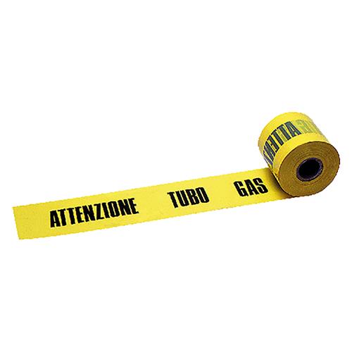Nastro Segnaletico Per 'Tubo Gas' Cm 10 X Mt 200