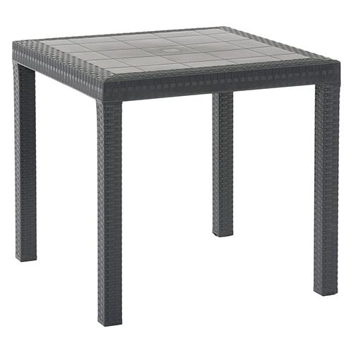 TAVOLO IN POLIPROPILENE 'DALLAS' bianco