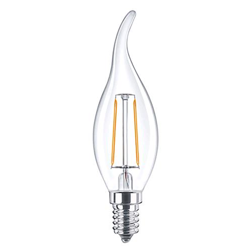 Lampada Led A Filamento 'Fiamma' Calda 2700K  4W=35W E14 - 420 Lm