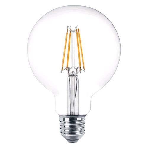 Lampada Led A Filamento 'Globo' Calda 2700K  8W=60W E27 - 1000 Lm