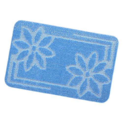 TAPPETO BAGNO 'MOOREA' cm 50 x 80 - azzurro