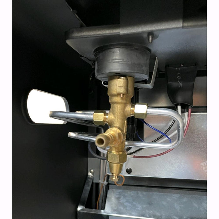 Stufa a Gas Infrarossi VENTILATA fino a 4,1 Kw Antiribaltamento + Regolatore GAS