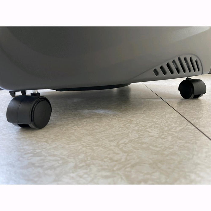 Stufa a Gas Infrarossi VENTILATA fino a 4,1 Kw Antiribaltamento + Regolatore GAS