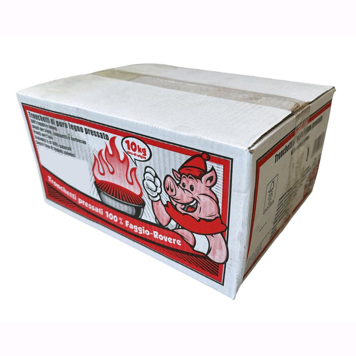 Tronchetti in Legno 100% Faggio e Rovere per caminetti stufe e